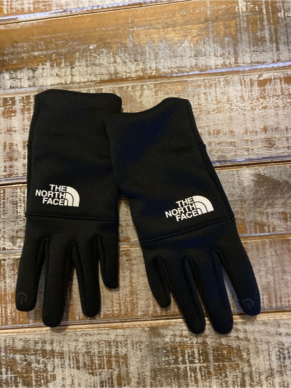 The North Face Black Softshell Touchscreen Gloves